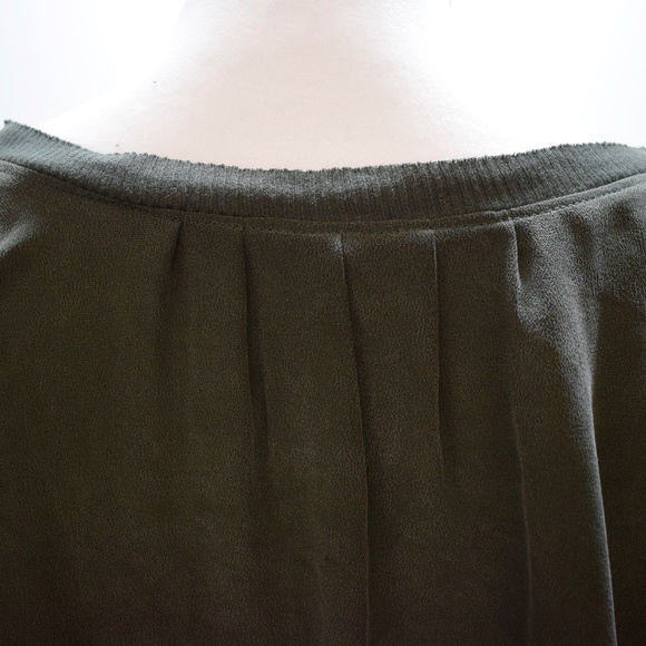 Joie Split Neck Silk Blouse - Picture 4 of 7